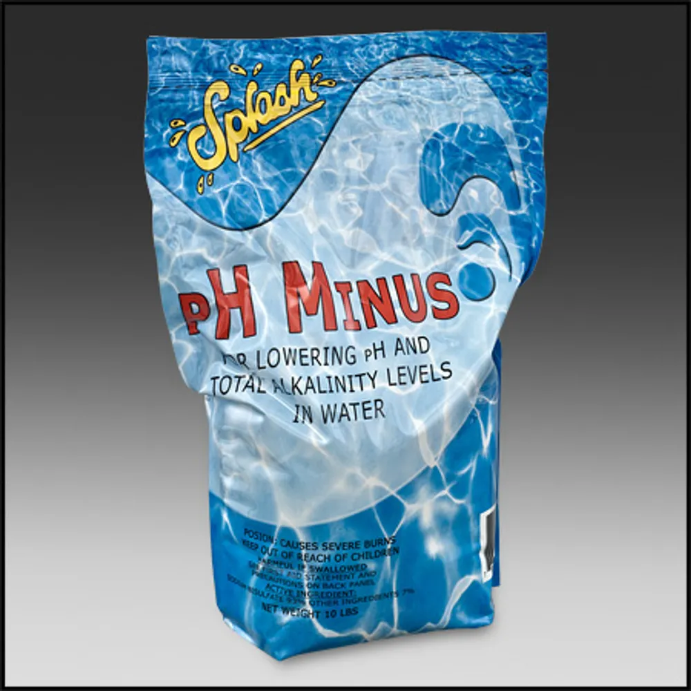 SPLASH pH MINUS 10 LB BAG