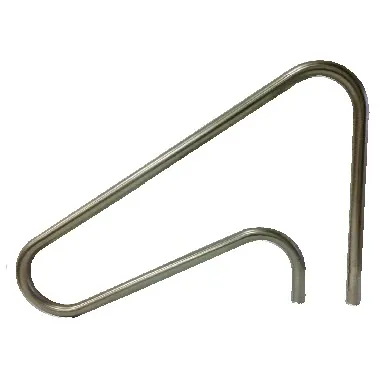 Spruce 8″ Dip To Pool, Return To Deck Marine Grade Handrail – Stainless Steel