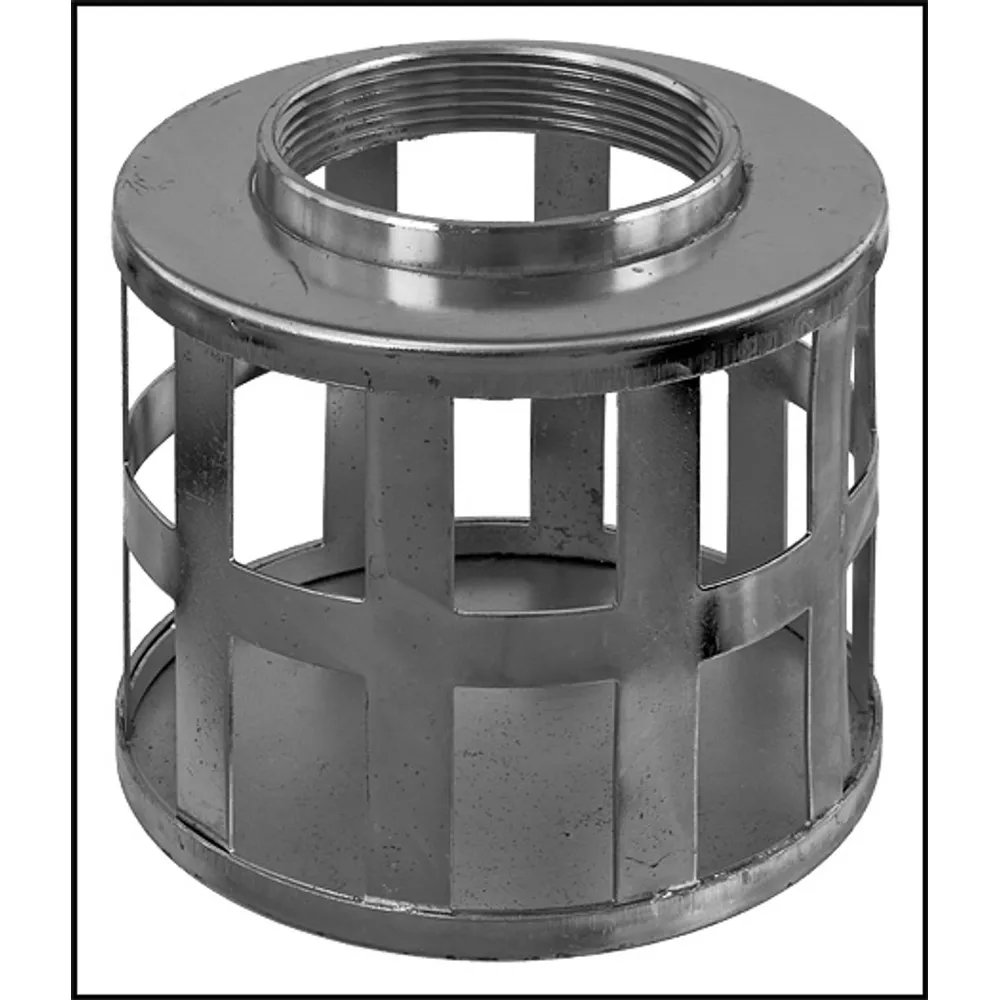 Square Hole Zinc Plated Steel Hose Strainer – SHS300 (NPSM Threads)