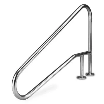 SR Smith 3-Bend (Extended) Inground Pool Handrail – Polished Stainless