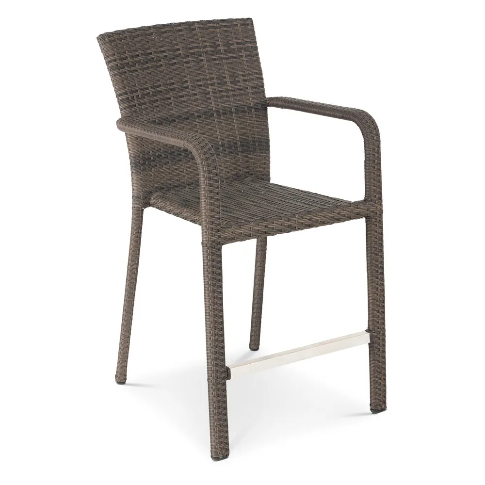 St. Kitts Woven Counter Height Stool – Canola Seed