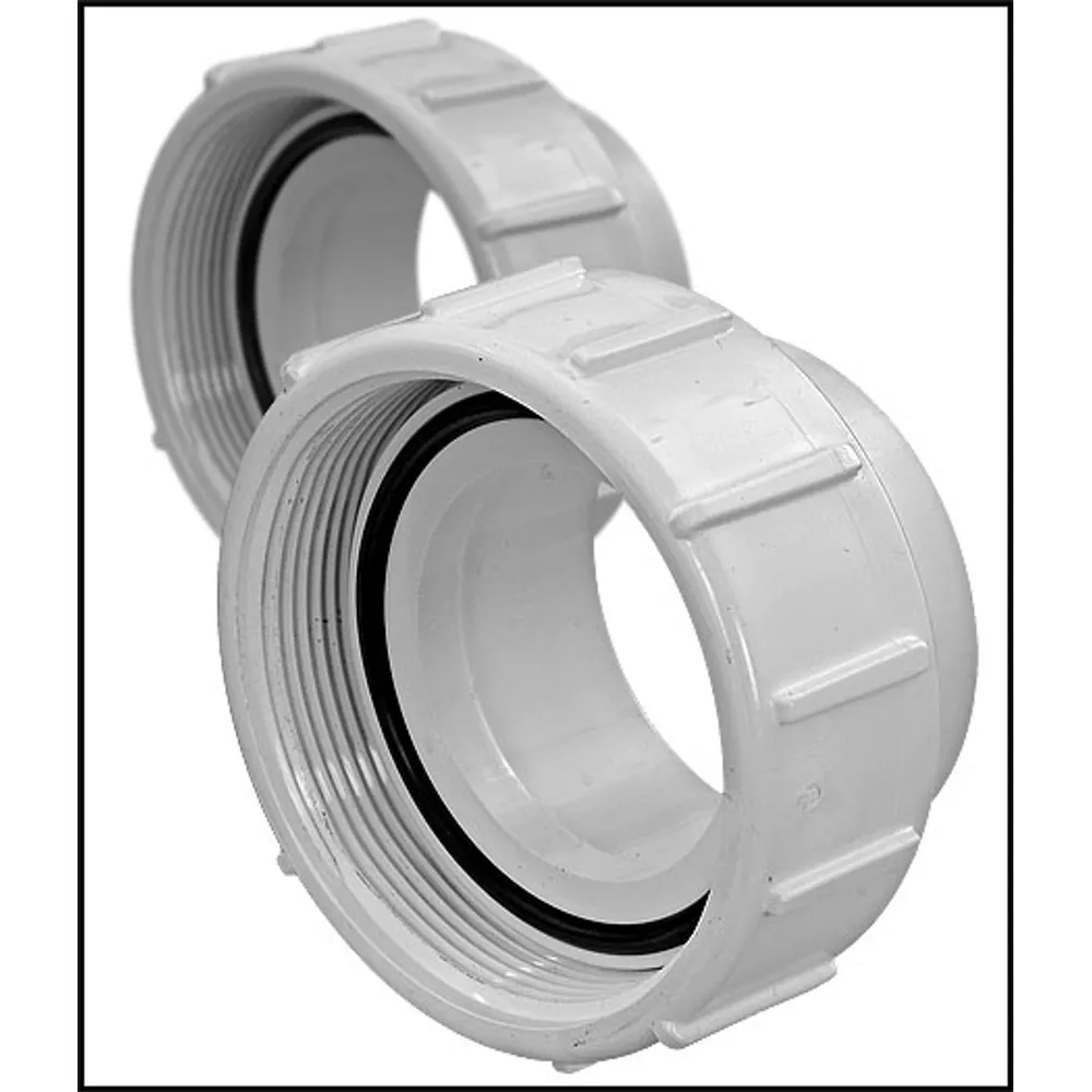 Sta-Rite 2″ X 2″ Slip Union Connector For Dyna-Glas Pumps (Set Of 2) (#PKG 188)