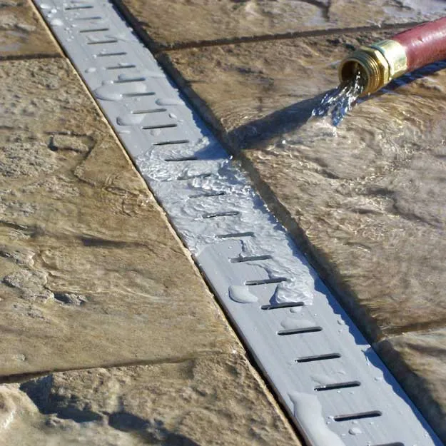 Stegmeier Deck Drain Gray – (8) 10′ Lengths