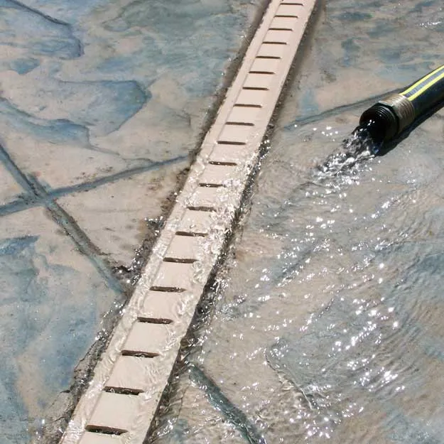 Stegmeier Deck Drain Tan – (8) 10′ Lengths