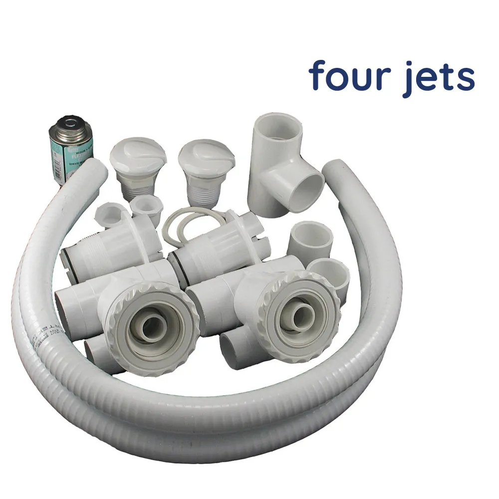 Step Jet Kit – Four Jets – White