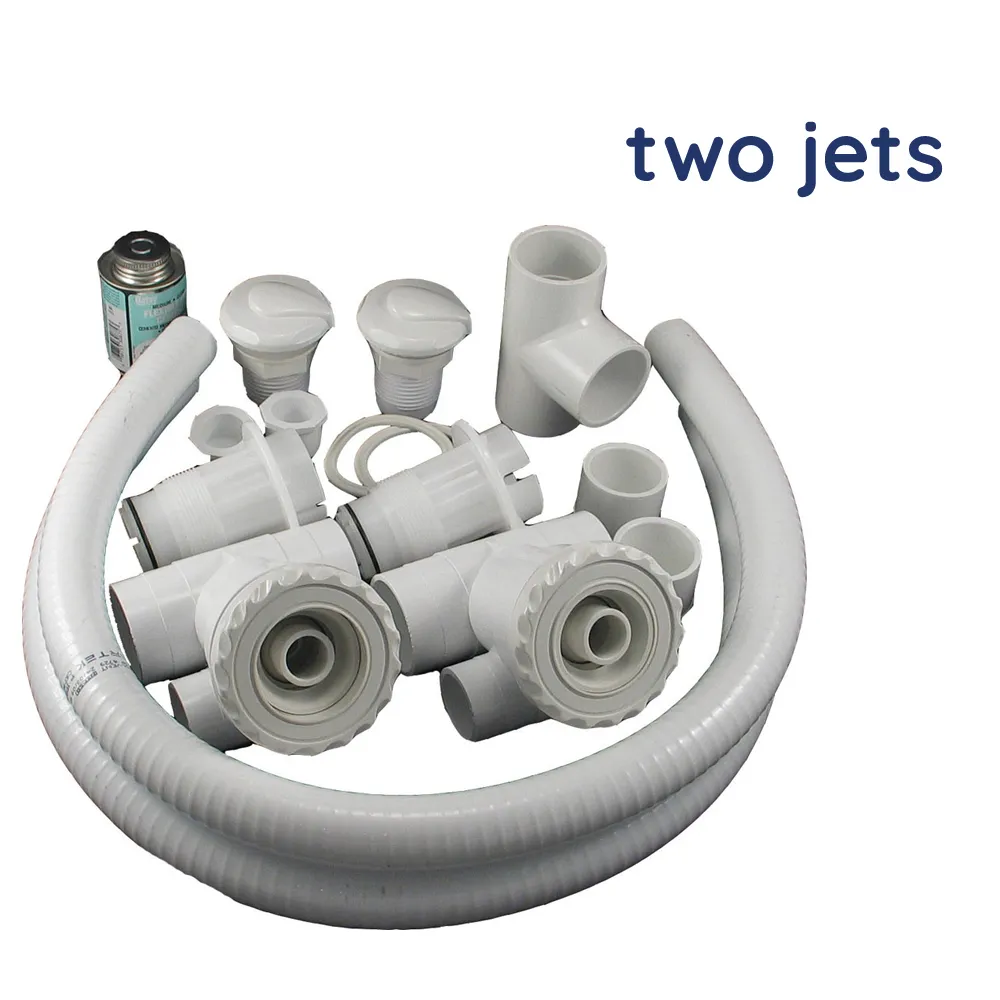 Step Jet Kit – Two Jets – White
