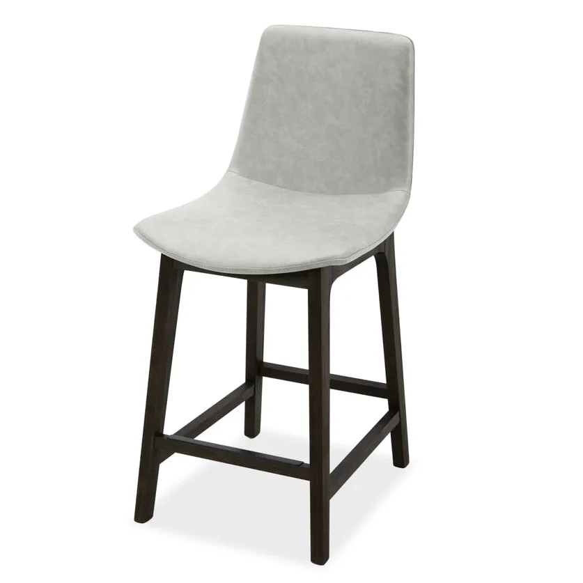 Studio Deluxe Uph. 26″ Counter Stool – Light Grey