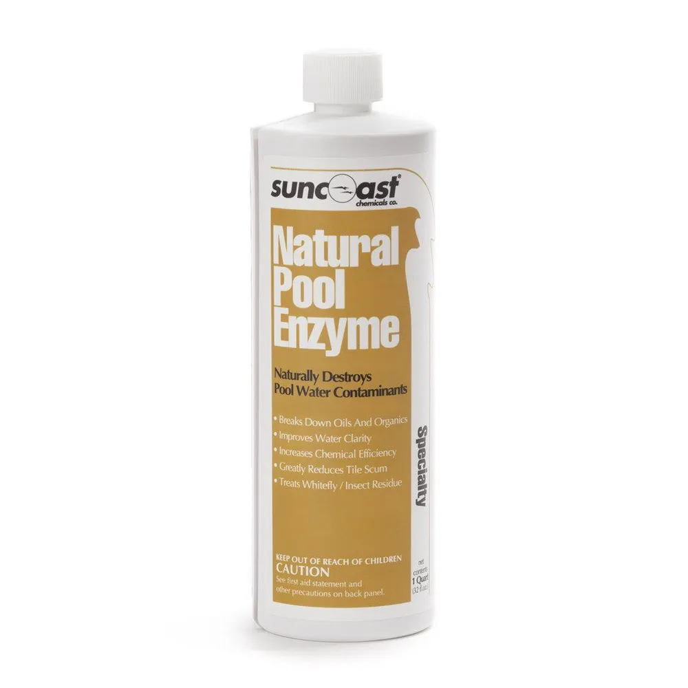 Suncoast Natural Pool Enzyme, Qt.