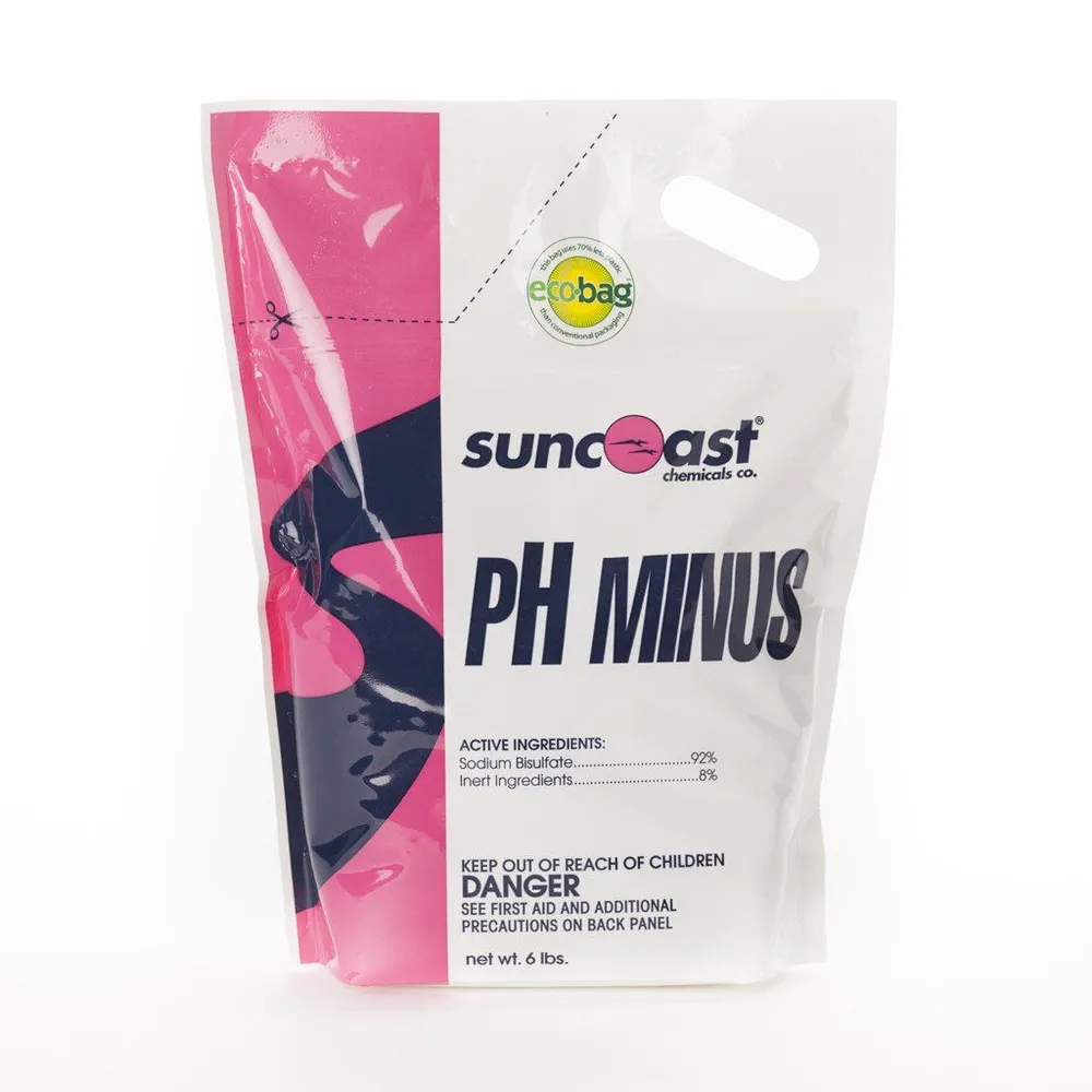 Suncoast pH Minus, 6 lb Pouch