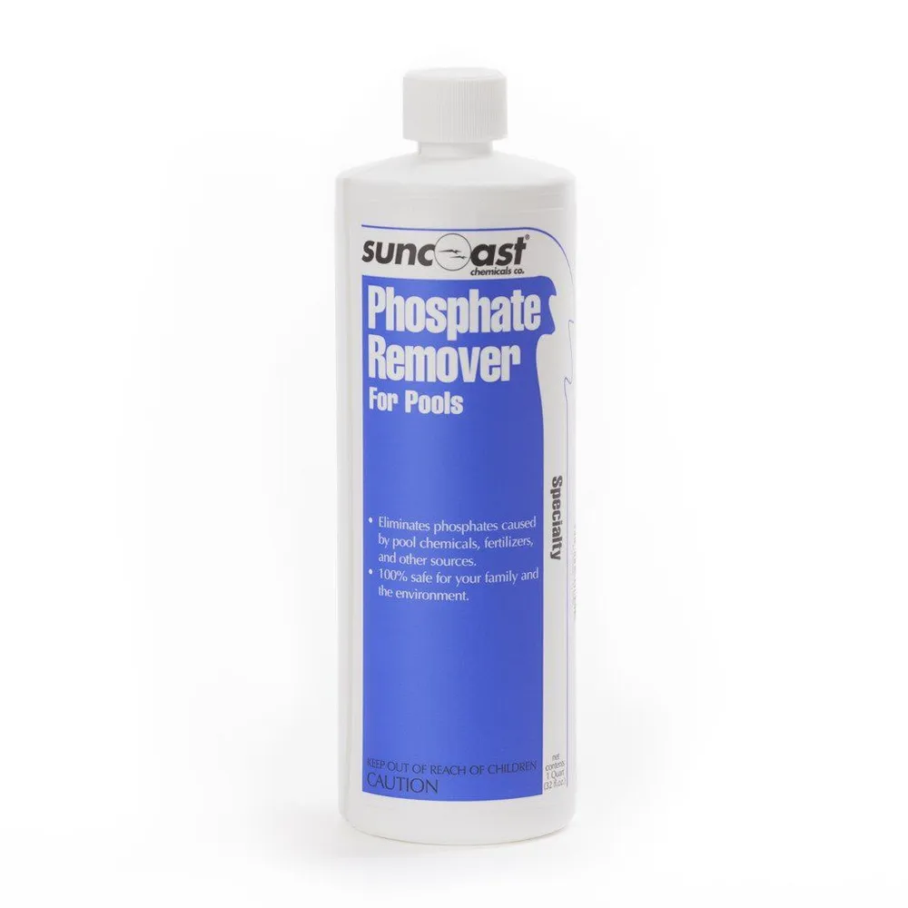 Suncoast Phosphate Remover for Pools, Qt.