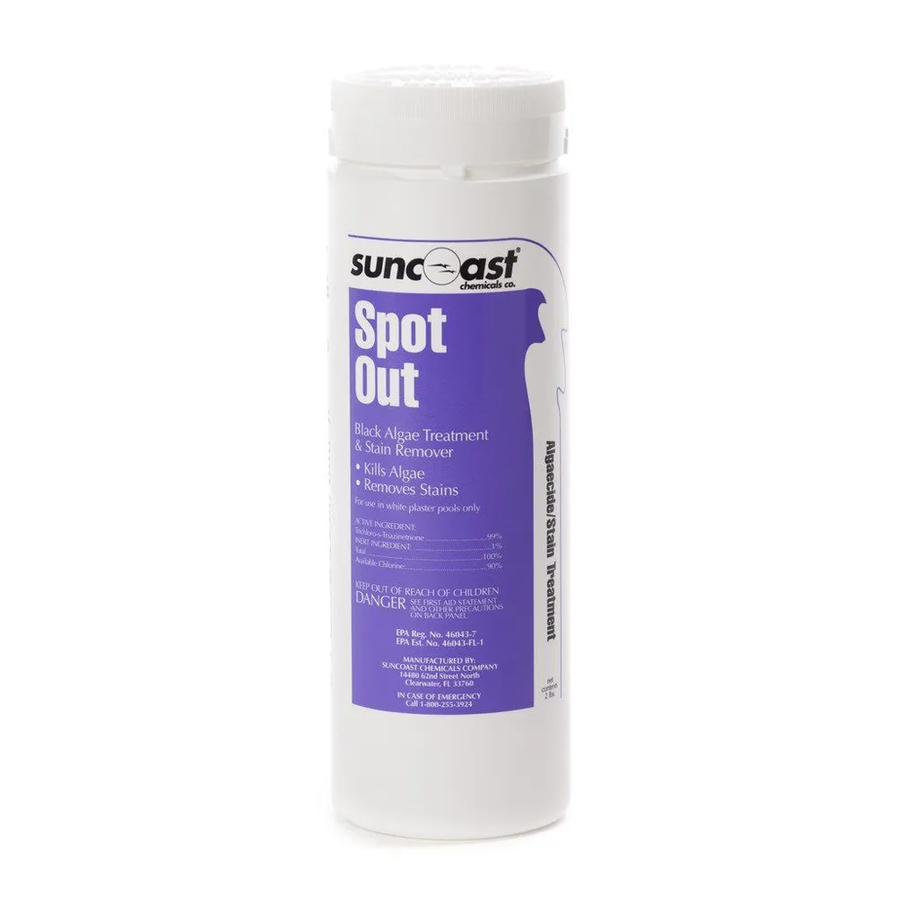 Suncoast Spot Out Black Algae Treatment & Stain Remover, 2 Lbs.