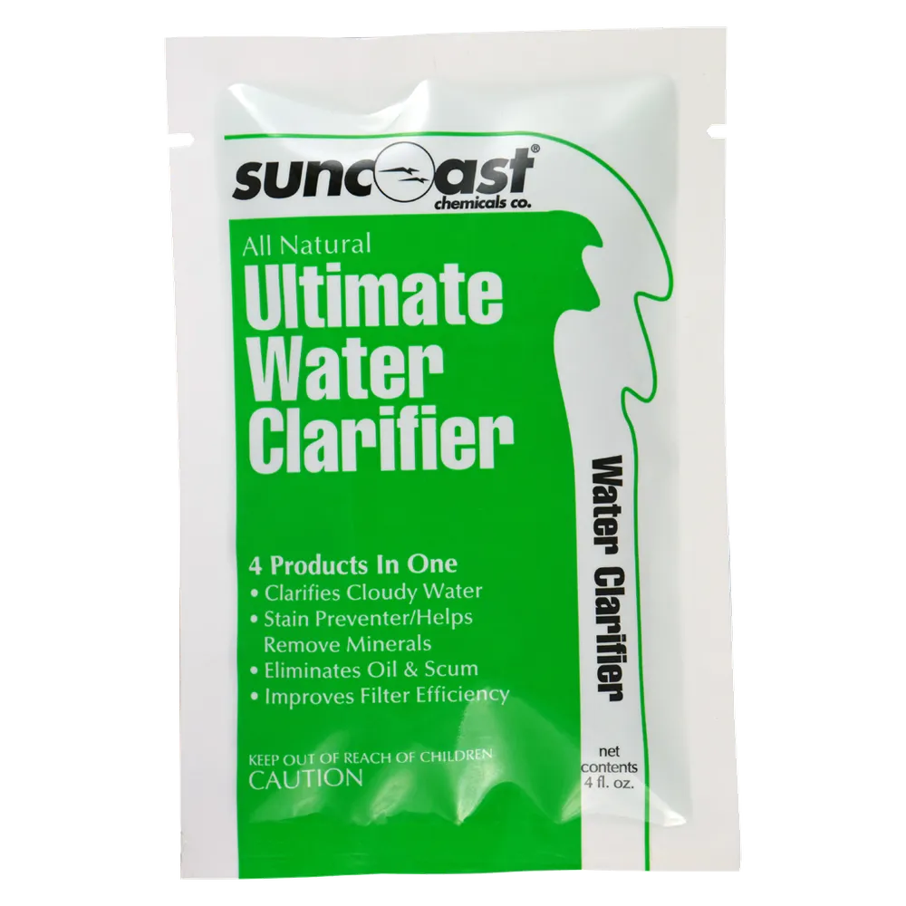 Suncoast Ultimate Water Clarifier, 4 oz Pour and Go