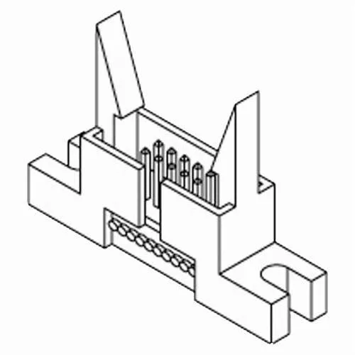 Sundance® Male Ribbon Connector Cable Short Latch
