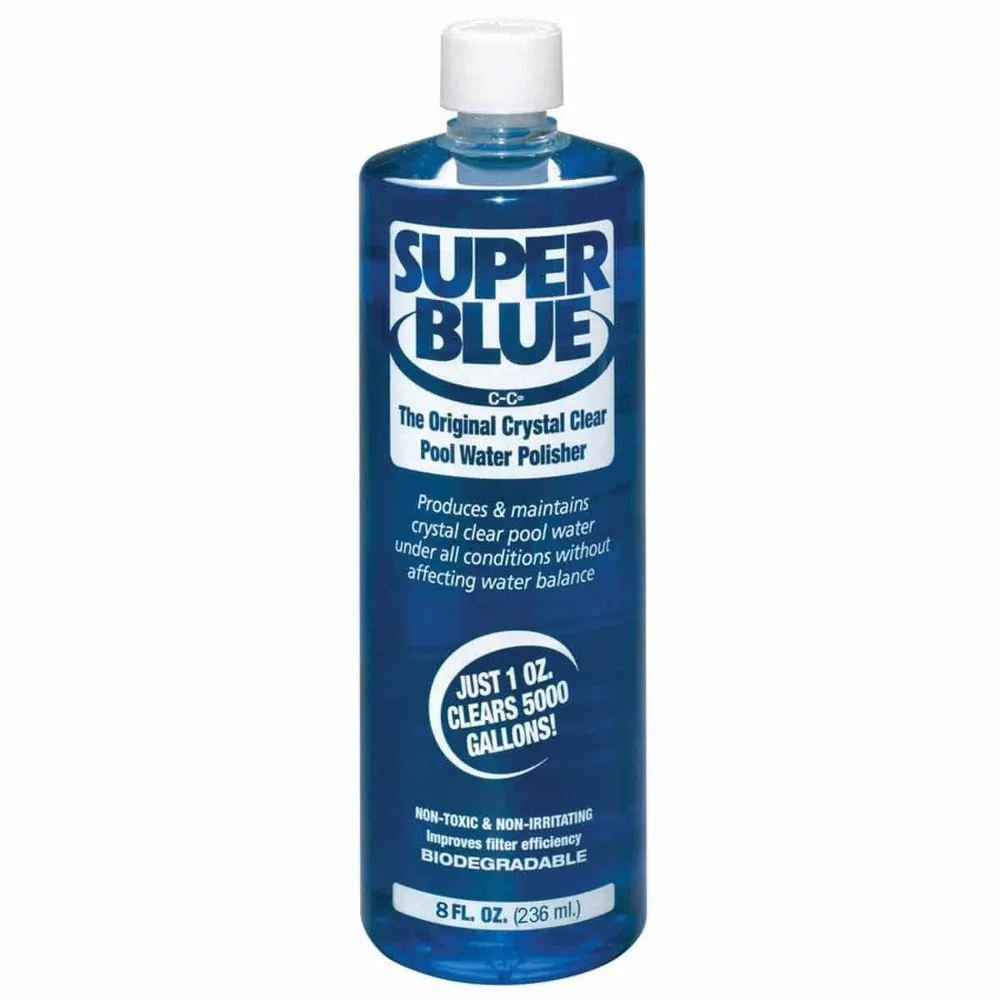 Super Blue Swimming Pool Clarifier – 32OZ
