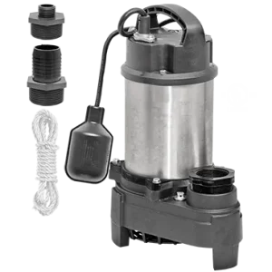Superior 92788 Stainless Steel Submersible Pump 3/HP