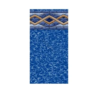 Swimline 12′ x 24′ Oval Liberty Tile Unibead Liner 25GA 48″
