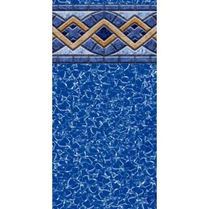 Swimline 16′ x 32′ Oval Liberty 48″ Beaded 25GA Liner