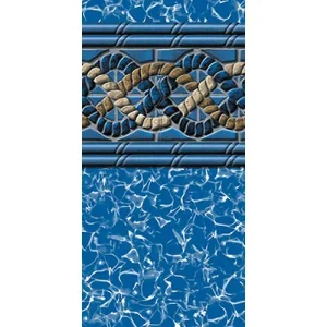 Swimline 33′ Round Mystri Gold 54″ Beaded 25GA Liner