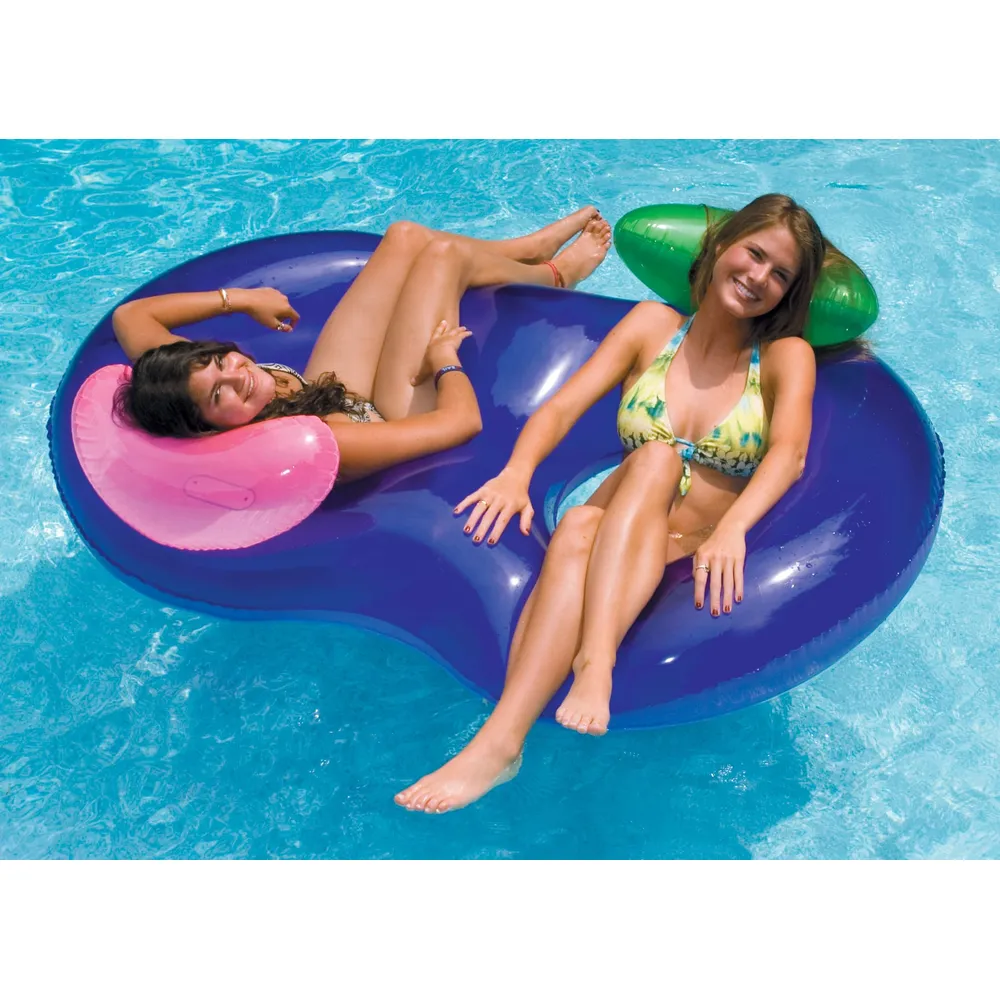 Swimline 90412 Side By Side Double Ring Lounger