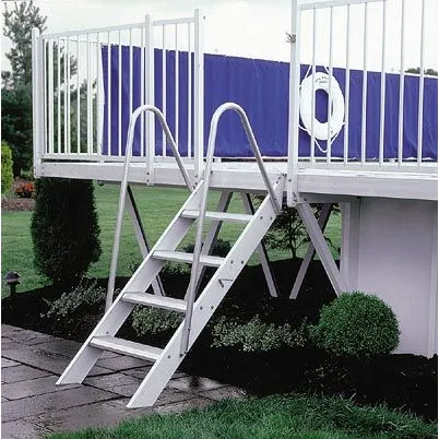 Swing-Up Aluminum Safety Ladder