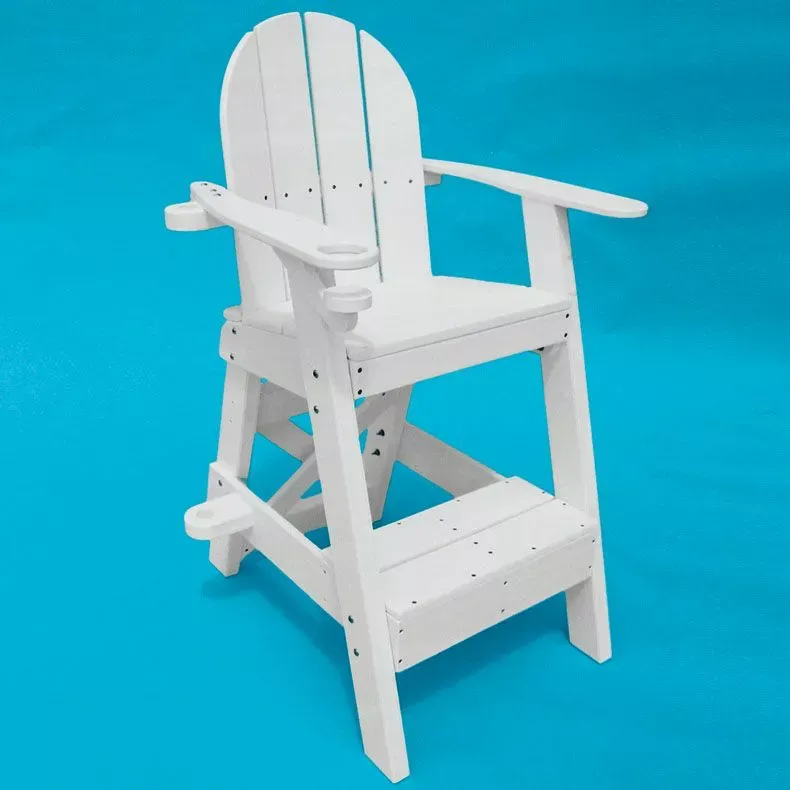 Tailwind Small Resin Lifeguard Chair, Cedar