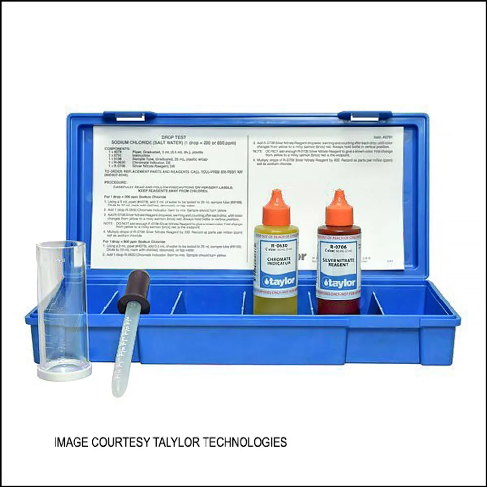 Taylor K-1771 Drop Test Sodium Chloride (Salt Water)