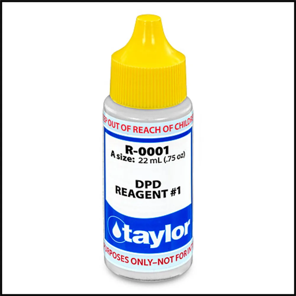 Taylor R-0001 DPD Test Reagent #1 – 22 mL