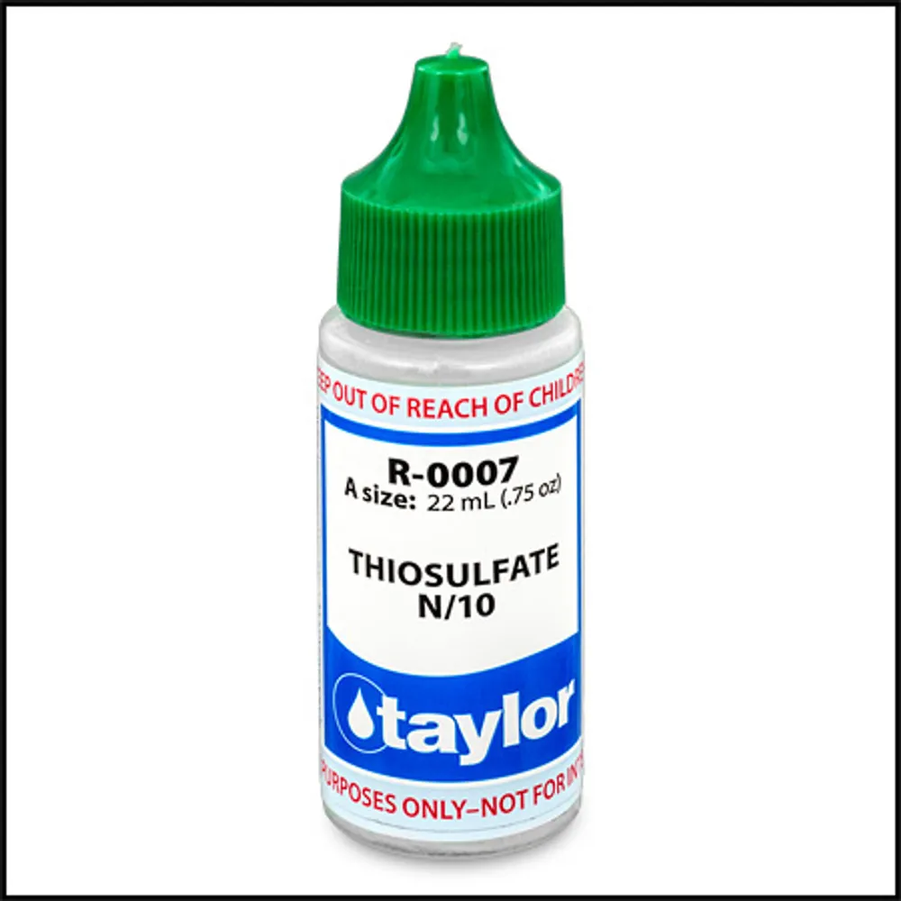 Taylor R-0007 Thiosulfate N/10 Reagent