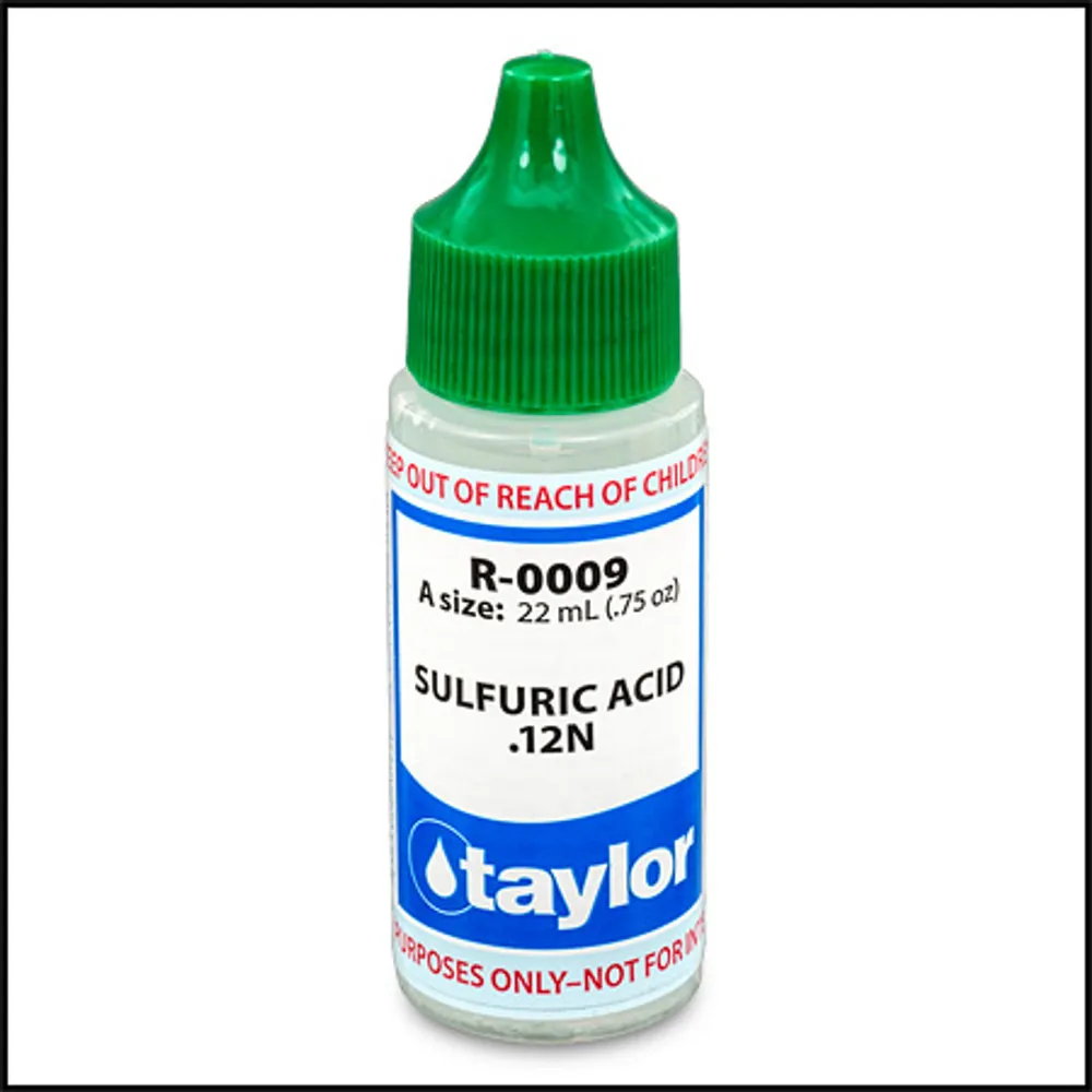 Taylor R-0009 Sulfuric Acid Reagent 22 mL
