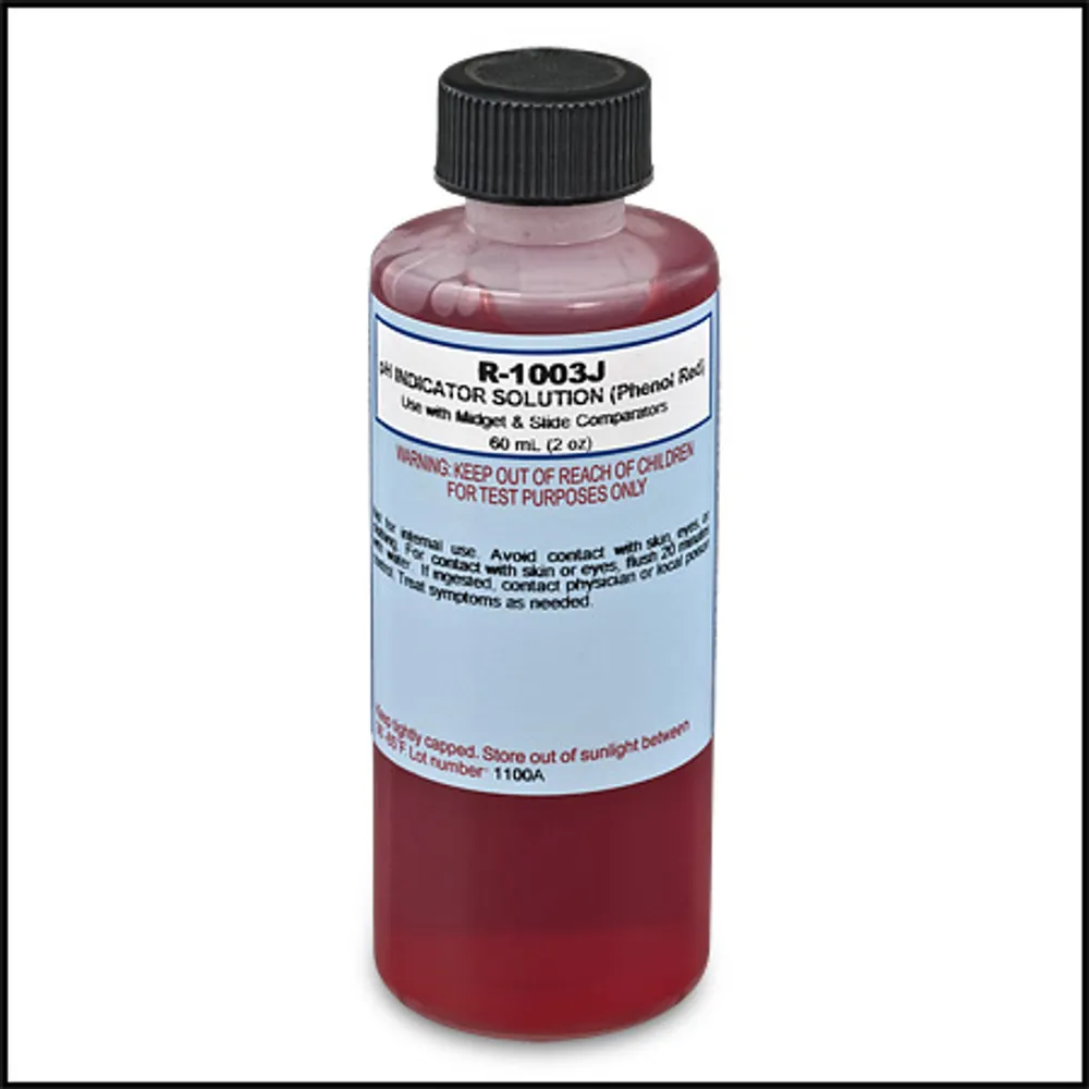 Taylor R-1003J pH Indicator Solution (Phenol Red) 2 oz