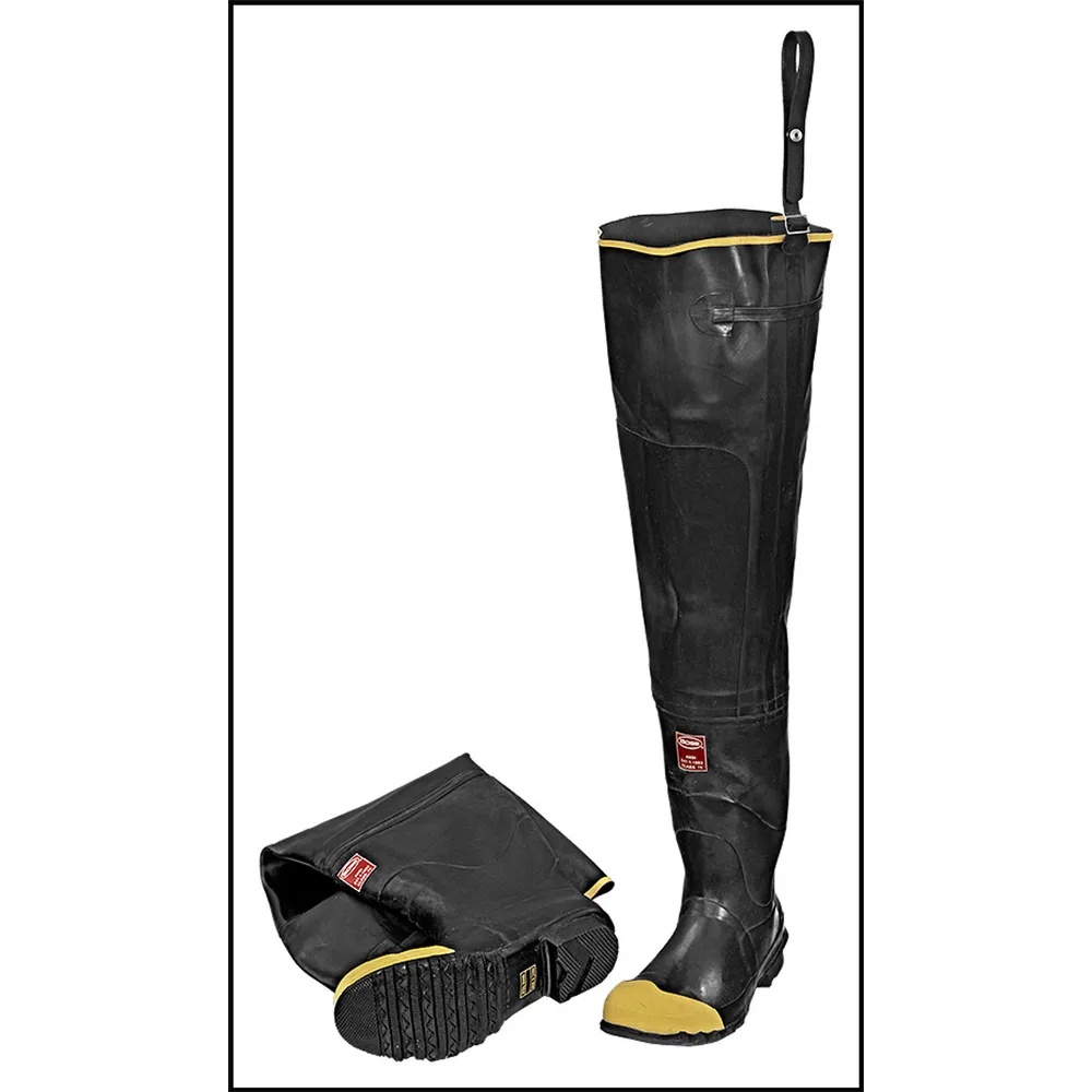 Tipco Size 13 PVC Rubber 3/4 Hip Boots (#2HS6231-13)