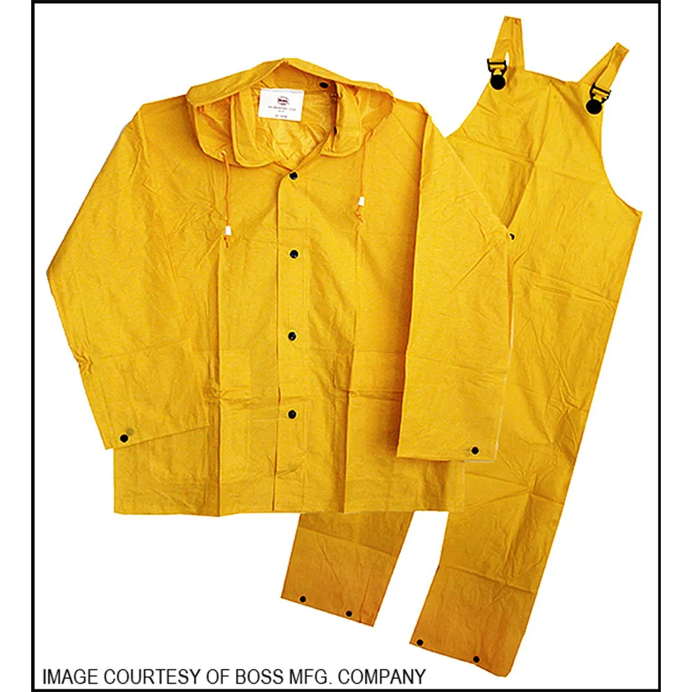 Tipco XXL 2 Piece PVC Rainsuit (#3PRO0290Y5-XXL)