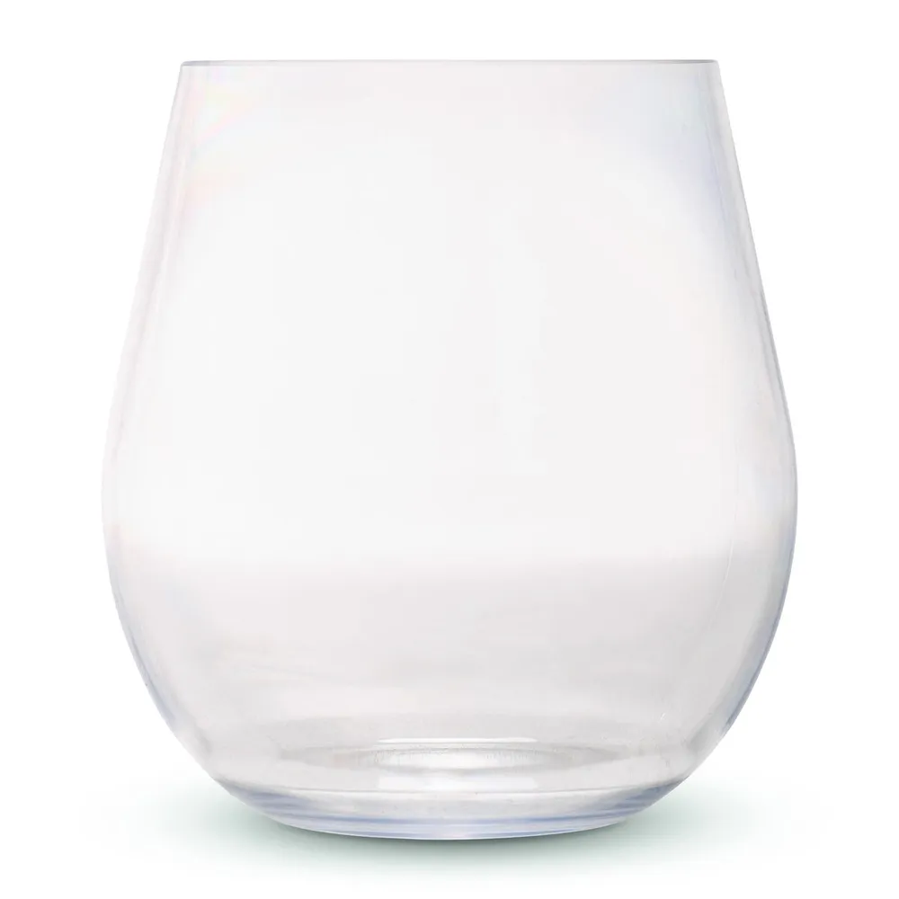 Tritan Acrylic Stemless Wine Glass 20OZ