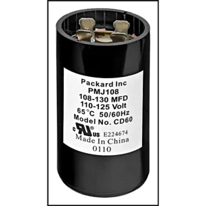 U.S. Seal MFG Corp. 108-130 MFD 115V Start Capacitor (#CAP125108130-NGM)