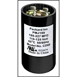 U.S. Seal MFG Corp. 189-227 MFD 125V Start Capacitor (#BC-189)