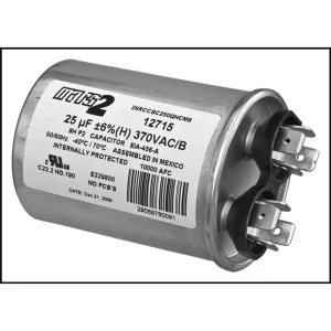U.S. Seal MFG Corp. 25 MFD 370V Run Capacitor (#RD-25-370)