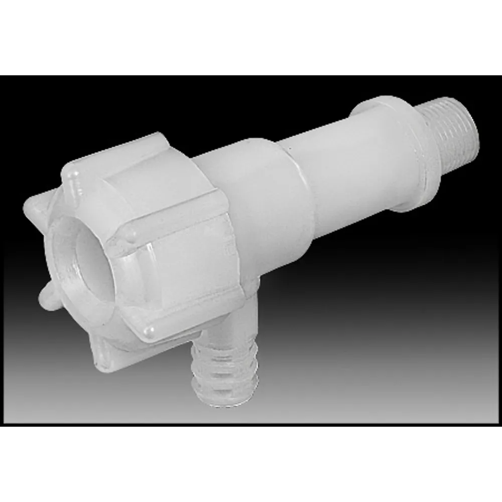 United States Plastic 1/2″ HD Polyethylene Flow Spigot For PPG Feeder (#16481)