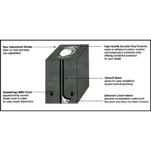 UNIVERSAL HEAT PUMP COVER – 41.5L X 35W X 43H