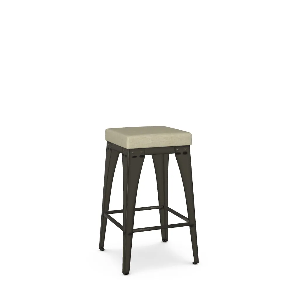 Upright Backless Counter Stool – Material Seat