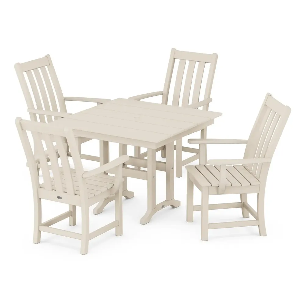 Vineyard 5 Piece Farmhouse Dining Set