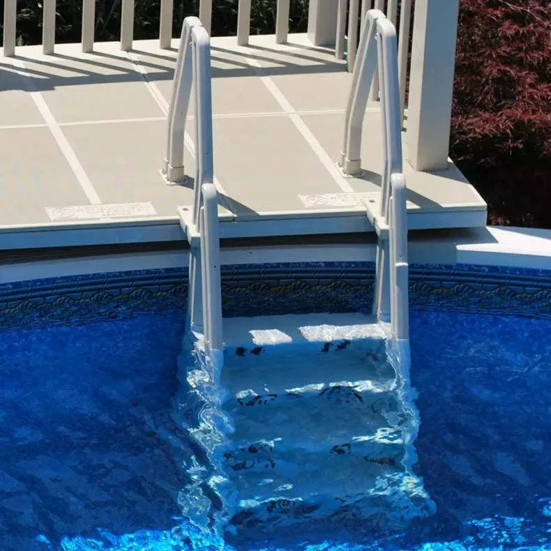 Vinyl Works Deluxe In-Pool Drop-In Step, 24 in