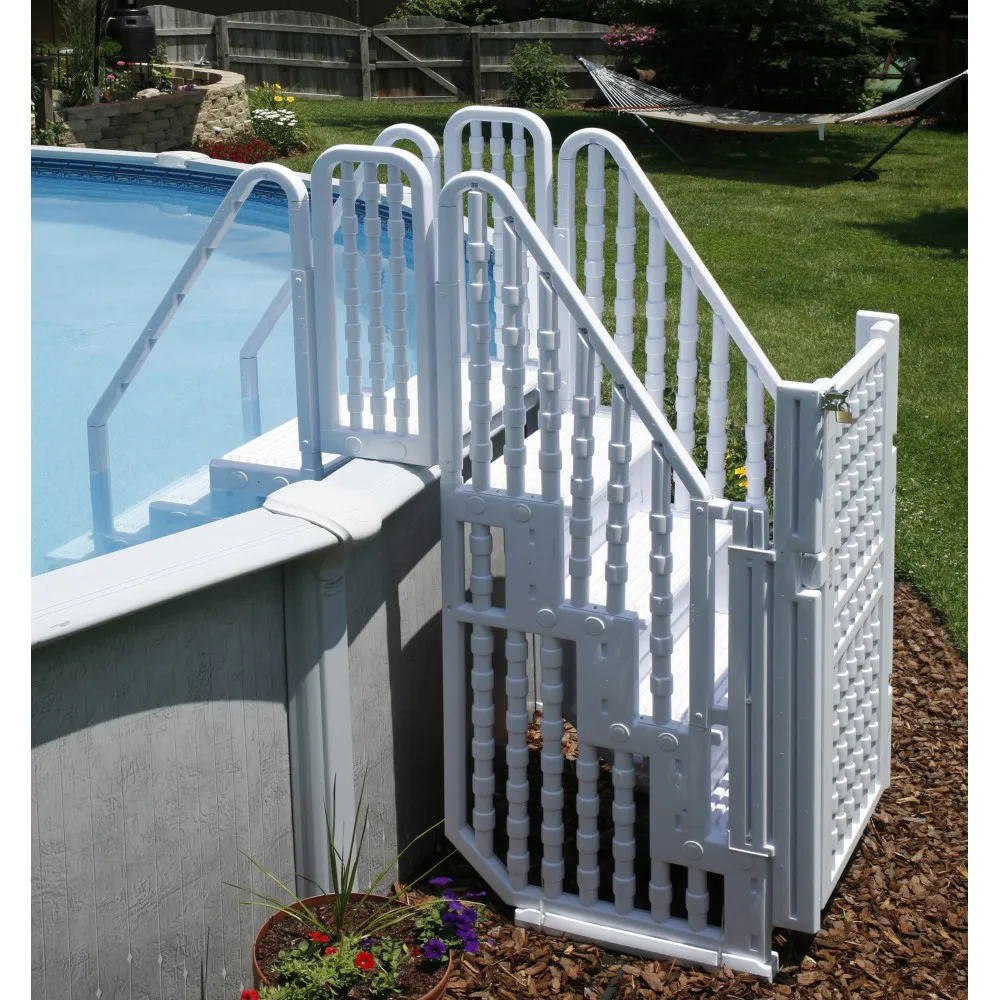 Walk-In Step Entry System with Gate