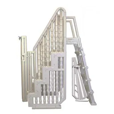 Walk-In Step with In-Pool Ladder
