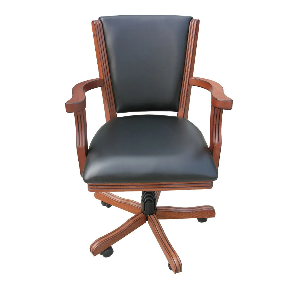 Walnut Poker Chair – Set of 4