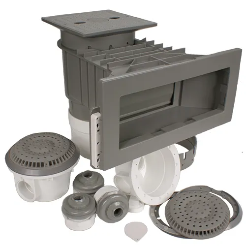 Waterway Inground Widemouth Vinyl Liner Skimmer Builders Pack – Grey