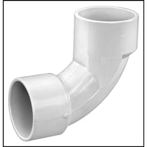 Waterway Plastics PVC #411-9150 – Elbow Sweep 90 Degrees Slip 2-1/2″ x Slip 2-1/2″