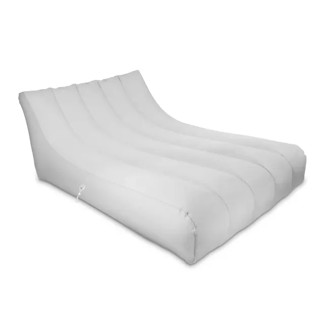 XL Chaise Cloud Oxford Fabric Lounge